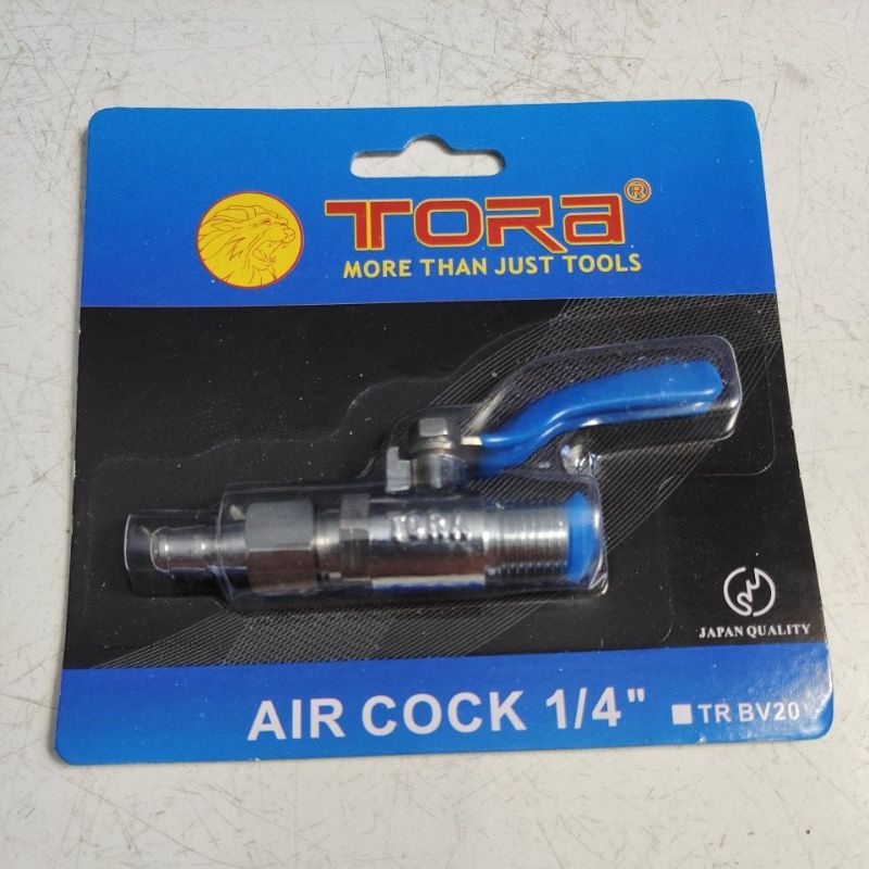 TORA kran compresor 1/4&quot; heavy duty / kran angin Tora 1/4&quot; heavy duty