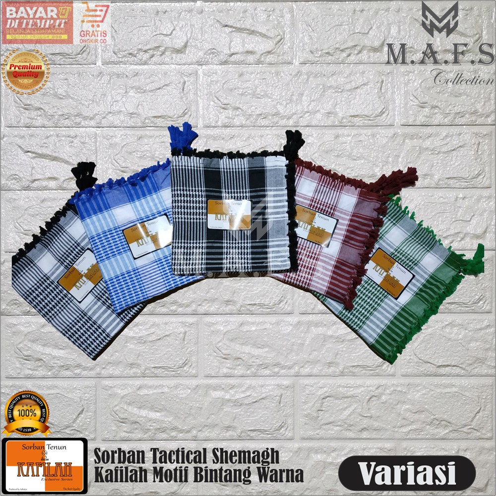 SORBAN TACTICAL SORBAN HAJI KAFILAH MOTIF