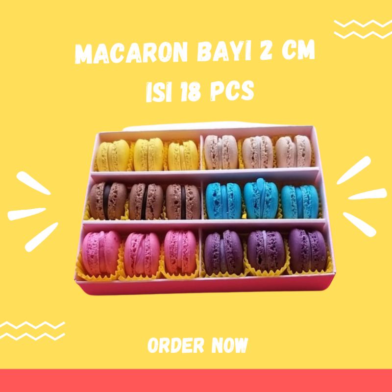 

BABY MACARONS IN BOX ( INCLUDE BOX )