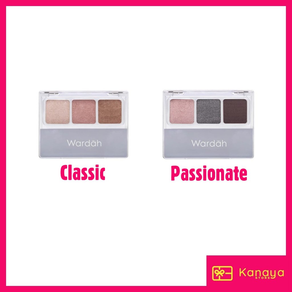 (BISA COD) Wardah Eyeshadow Nude Color Classic Passionate