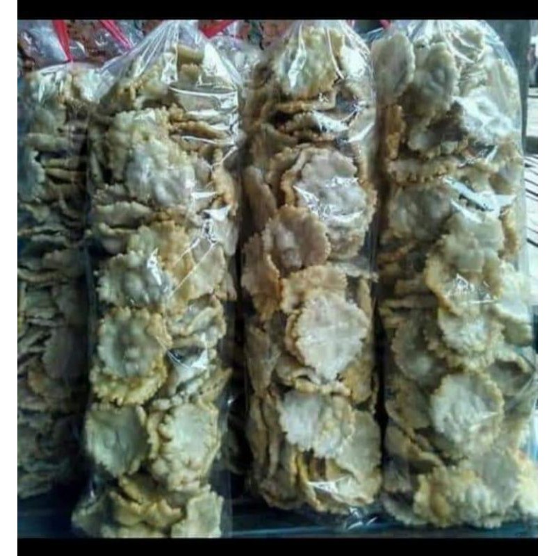 

kemplang tunu ukuran sedang isi 50