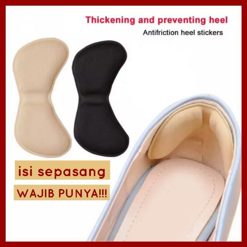 Insole Sepatu Wanita Kebesaran Alas Sepatu Tumit Anti Lecet Sol Sepatu Untul Kaki Anti Lecet Bantalan Sepatu High heels