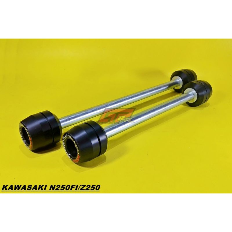 Axle Slider Fork Protector Jalu As Roda Agna Kawasaki Ninja 250 250fi Z250