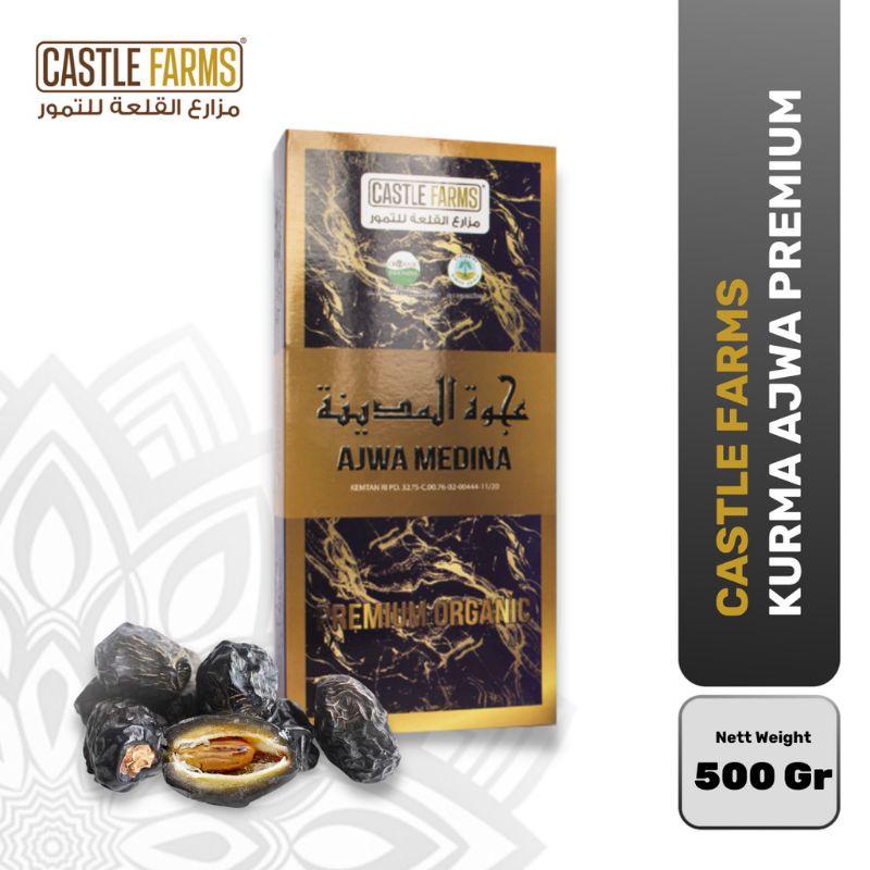 

Ajwa organic farm castle premium 500 gr