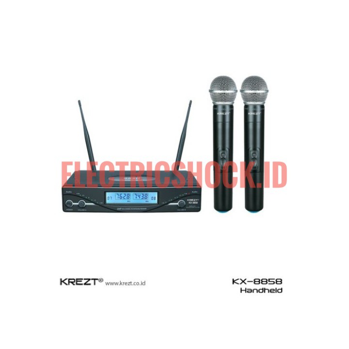 MIC WIRELESS KREZT KX 8858 / KX-8858 HANDHELD