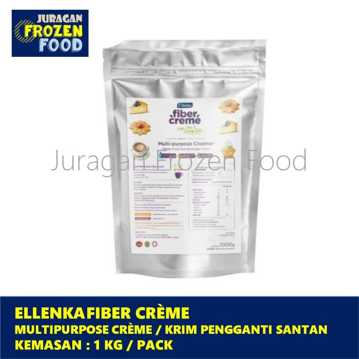 

Krimer- Fiber Creme Multipurpose Creamer 1 Kg Pengganti Santan / Krimer -Krimer.