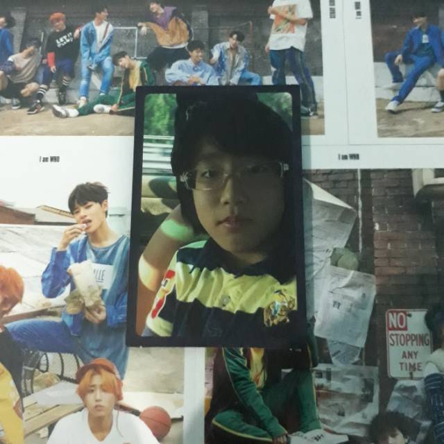 Straykids - i am not jisung childhood photocard