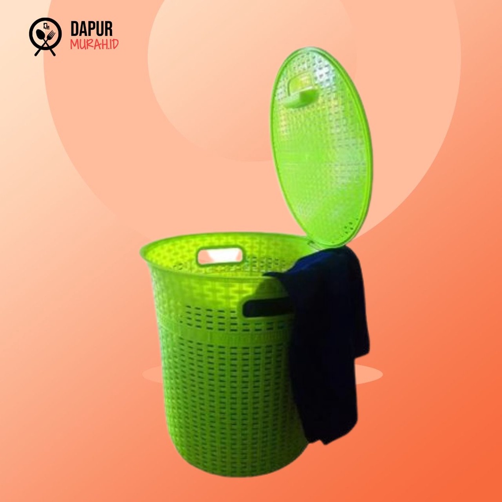 Keranjang Rak Baju Kotor / laundry basket WKNY bulat