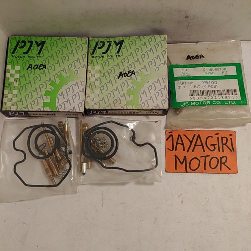 Carburator Repair Kit YB100 CG110 CG125 Carbu Karbu Karburator Spuyer Jarum Skep YB CG 100 110 125