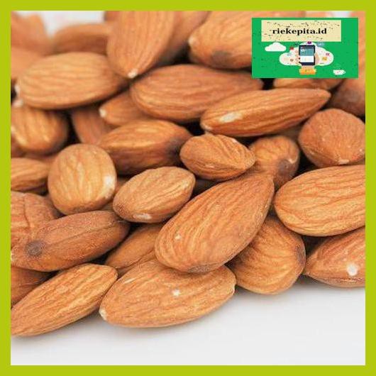 

5Yer67R- Kacang Almond Kulit Ari Oven / Matang 1Kg T7Rty67-