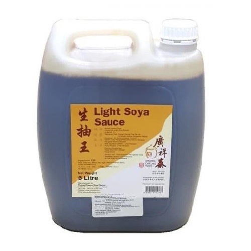 

kecap asin light soy kct kwong cheong thye 5000 5 liter