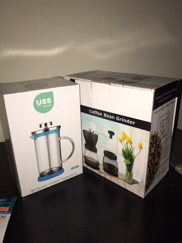 Homadise Alat Penggiling Kopi Manual Coffee Grinder - Cf4146 - Black