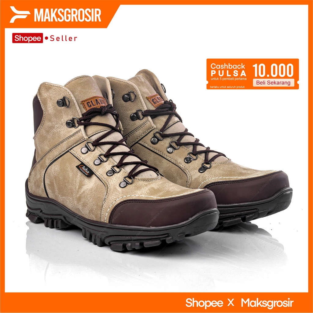 Jual Sepatu Safety Boots Pria Bagus Terbaik Model PDL Sefty Kerja