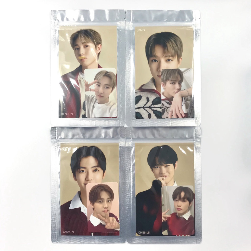 [ready stock] nct dream - dream cinema 4x6 photo & photocard pc set (renjun jeno jaemin chenle)