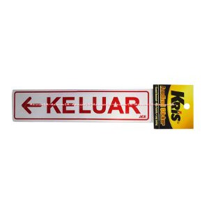 

Jual Stiker Keluar Tanda Panah Arah Kiri Sticker Arahan Pemberitahuan Mudah Diaplikasikan Murah