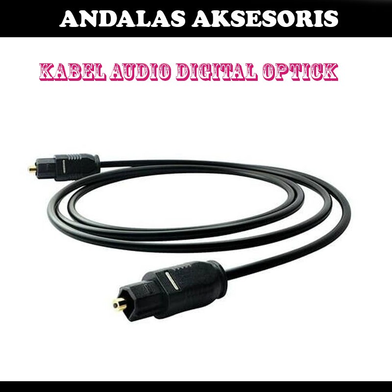 Paket Digital Optic To Analog RCA Audio Converter With Kabel Toslink + ADAPTOR