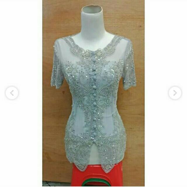 Kebaya payet krah oblong