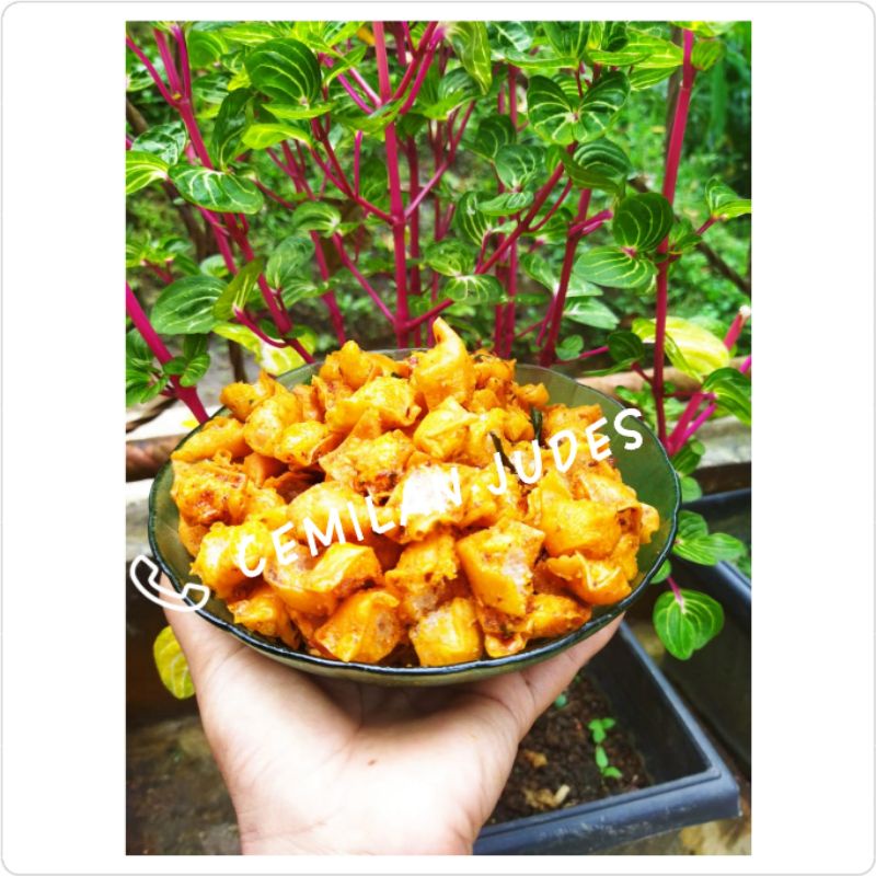 

siomay kering pedas/cemilan netijen