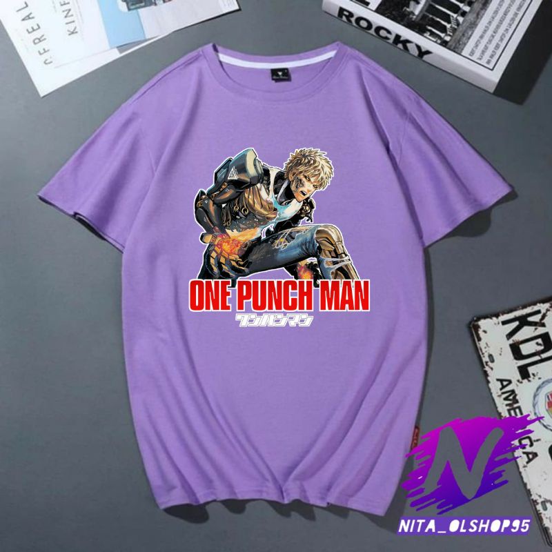 baju anak kaos anak genos one punch man kaos anak anime genos