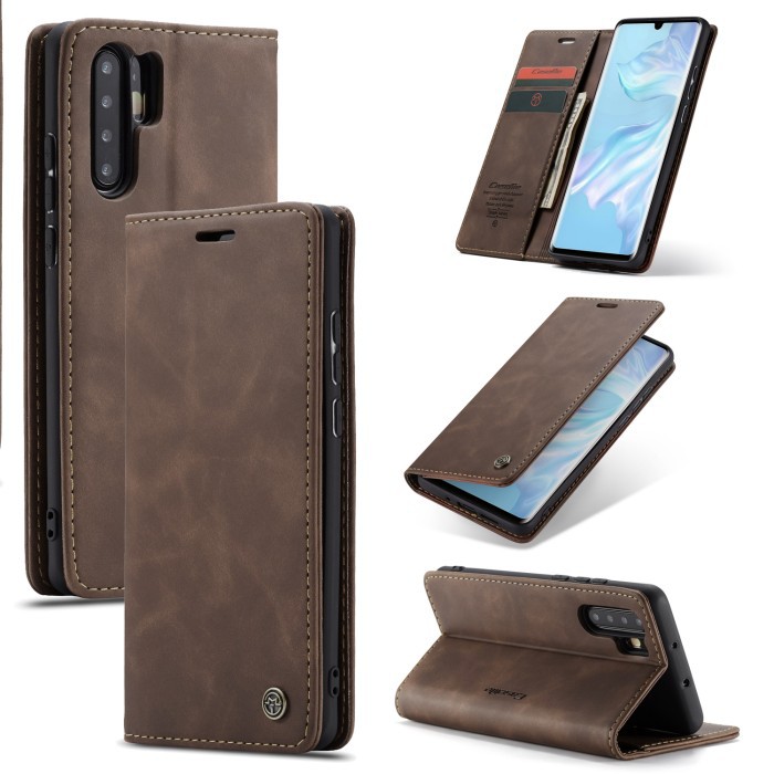 HUAWEI P30 PRO LEATHER FLIP WALLET CASE DOMPET MAGNETIC COVER