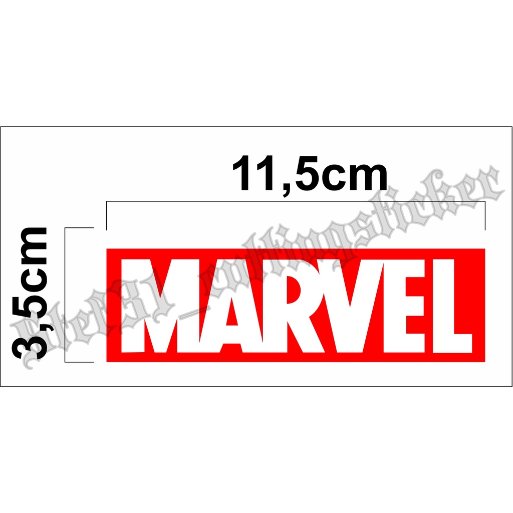 

Stiker cutting logo marvel, cutting logo marvel
