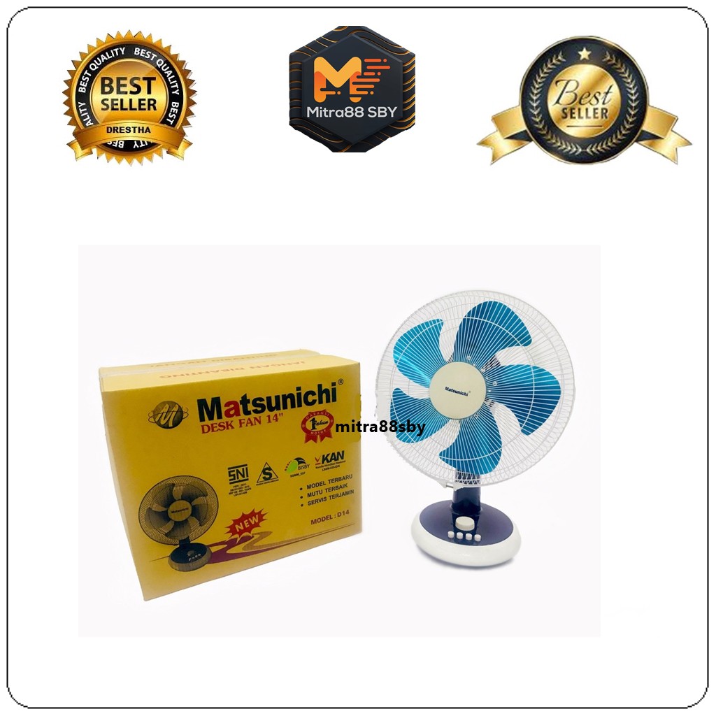 Mitra88sby Kipas Angin Meja ( Desk Fan ) DF328-D14 14 Inch