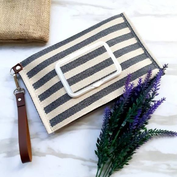 Keluaran Terbaru.. Cover lid Tissue 2 in 1 pouch tisu basah dan kering + tisu basah 80 sheet