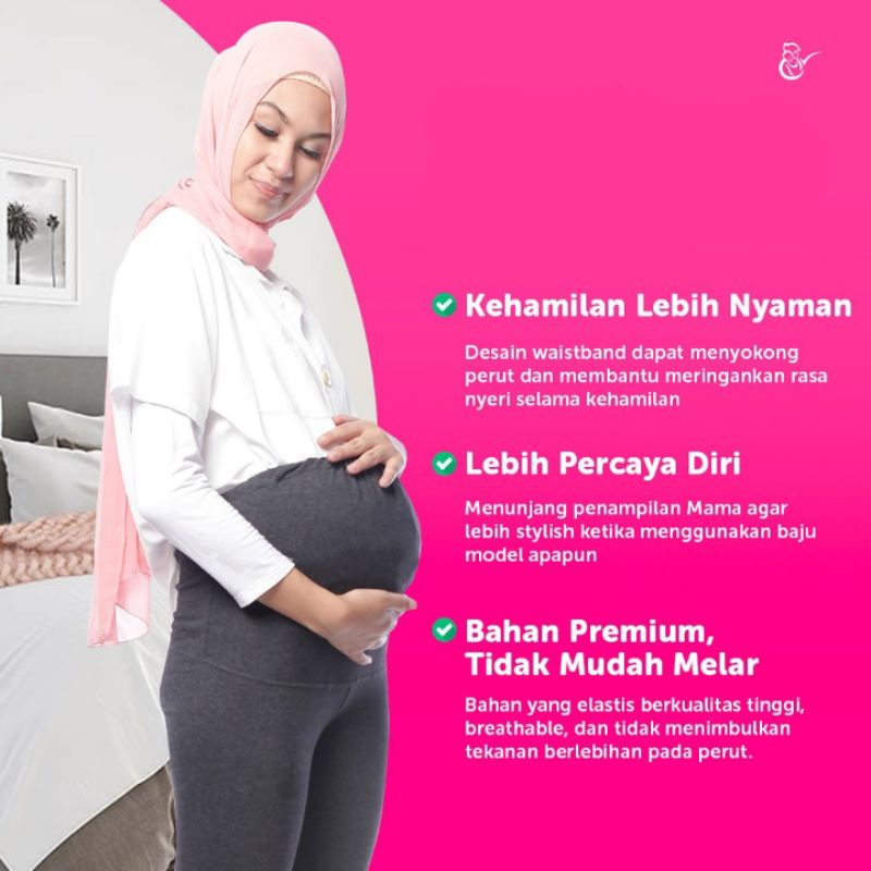 [rumahbayipdg] Legging bunda Hamil  Legging Hamil  standar &amp; jumbo