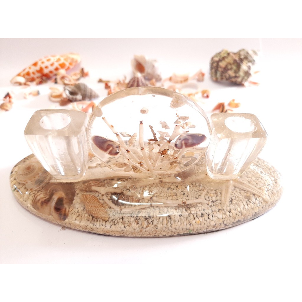 

KHARISMA KERANG - TEMPAT PENSIL RESIN PUTIH BESAR DARI KERANG TEMPAT PULPEN TEMPAT ALAT TULIS