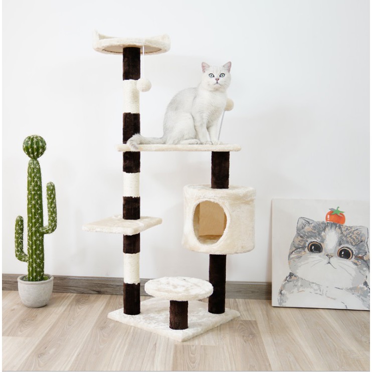 Cat Tree House Condo Playground Ready Stock Type Y02-T3