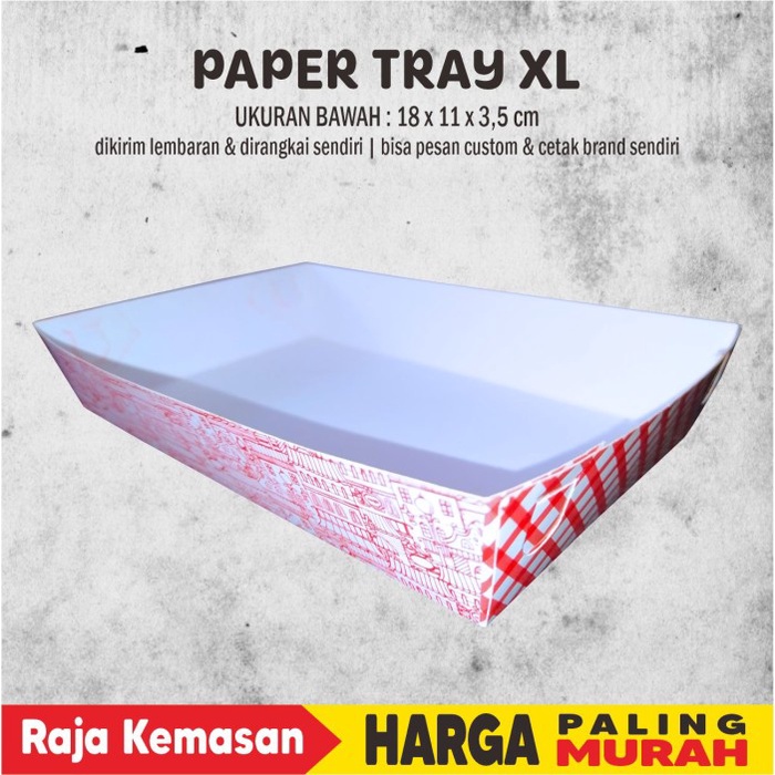 

f0fbfe00 Paper Tray, Tray Kertas, Piring Kertas, Tray Makanan, Paper Tray Xl Ds1Gk