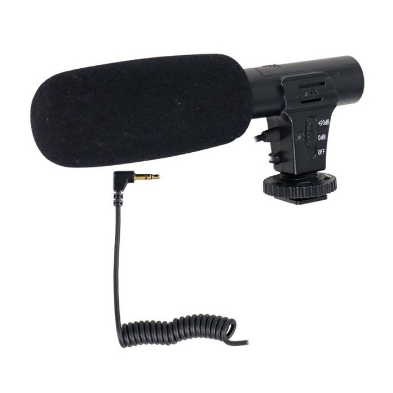 Taffstudio Shotgun Microphone untuk DSLR - MIC-05