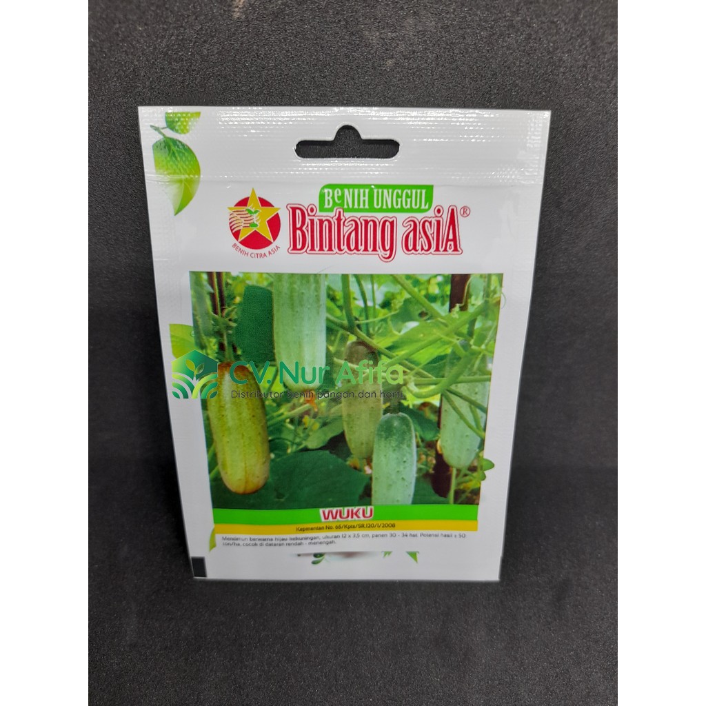 Benih Mentimun WUKU 5 gram - Bintang Asia