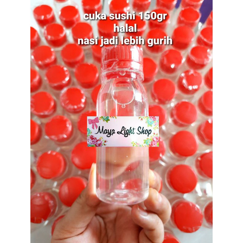 Cuka sushi 100ml seasoning vinegar mirin halal mui rice vinegar cuka beras bahan sushi bento kimbap cuka nasi beras