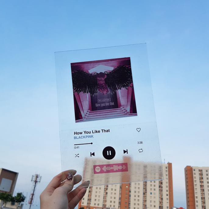 

CUSTOM ACRYLIC ALBUM / PLAYLIST UKURAN A4 - Bening