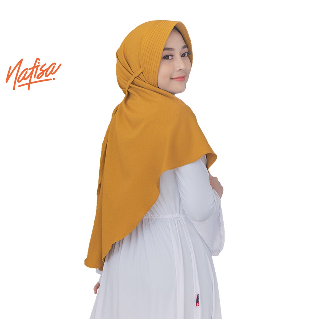 Jilbab Instan Zara - Hijab Instan Bergo Tali Premium - Nafisa Berkualitas - Hijab Bergo