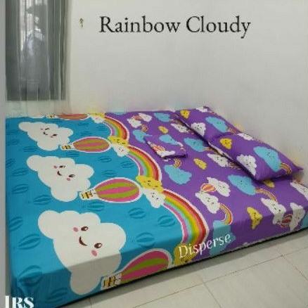 Sprei rainbow couldy