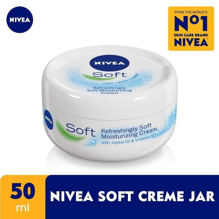Nivea Soft Cream Pelembab Jar 50ml