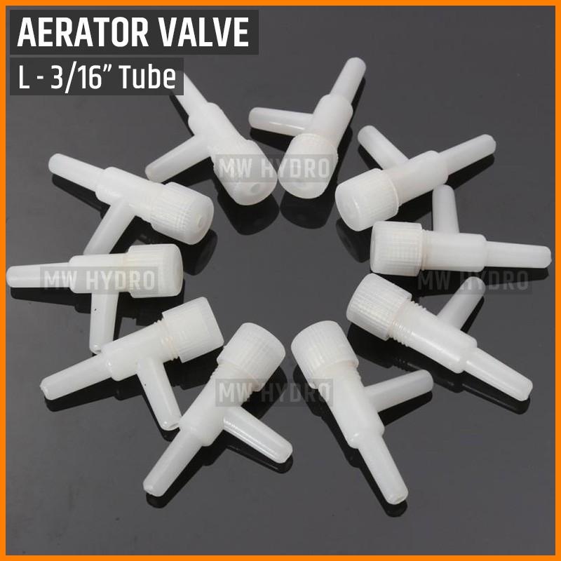 Valve / Keran Selang Aerator Akuarium 3/16&quot;