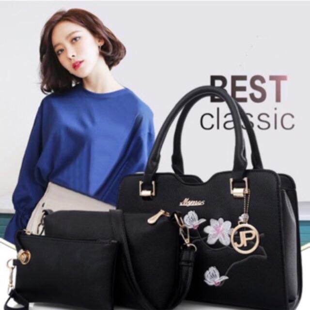KAHIANG BAG 3in1 set | Handbag Tas Wanita Kerja Kasual