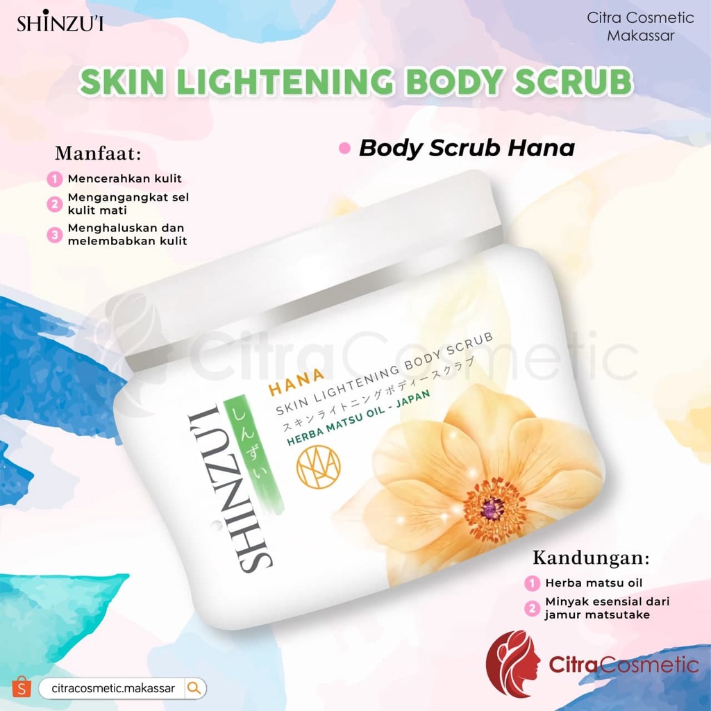 Shinzui Body Scrub 200gr