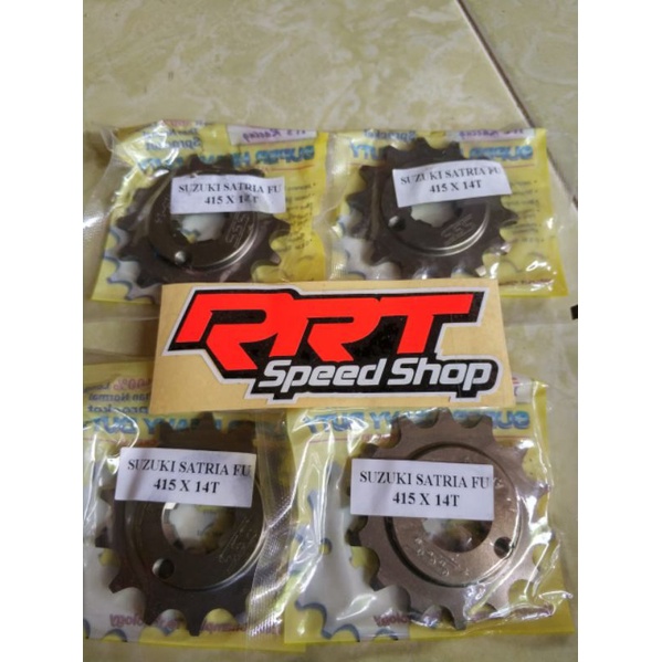 GIR DEPAN YAMAHA RXZ &amp; SUZUKI FU F150 SSS RACING 12T 13T 14T 15T 16 (415)