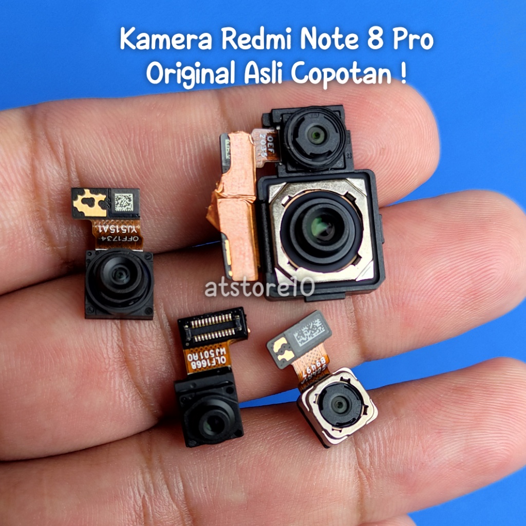 Kamera Belakang Depan Xiaomi Redmi Note 8 Pro Original Asli Copotan Cabutan