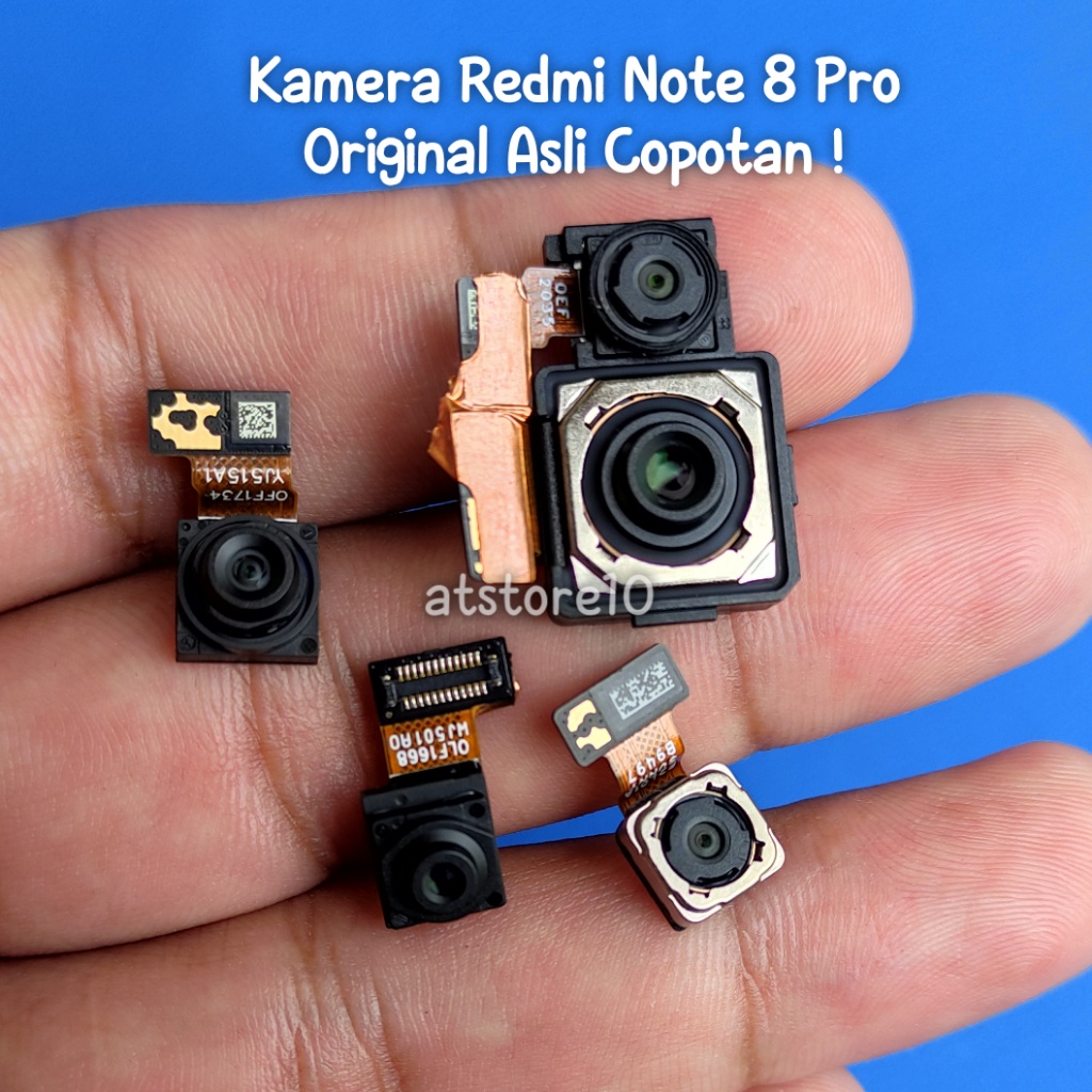 Kamera Belakang Depan Xiaomi Redmi Note 8 Pro Original Asli Copotan Cabutan