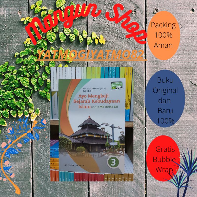 Jual Buku Ayo Mengkaji SKI Sejarah Kebudayaan Islam MA Kelas XII 12 