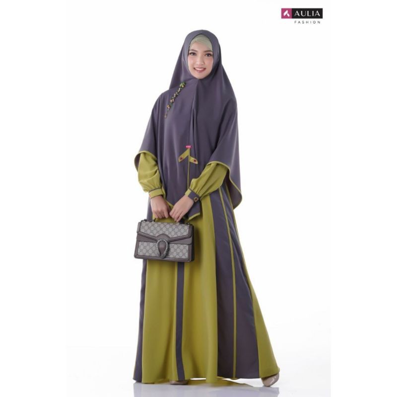 SET GAMIS AULIA FASHION TERBARU NEYMAA AVOCADO