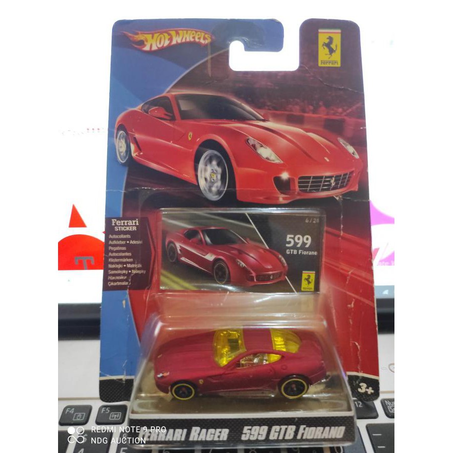 Hotwheels Ferrari Racer 599 Gtb Fiorano Terbaru
