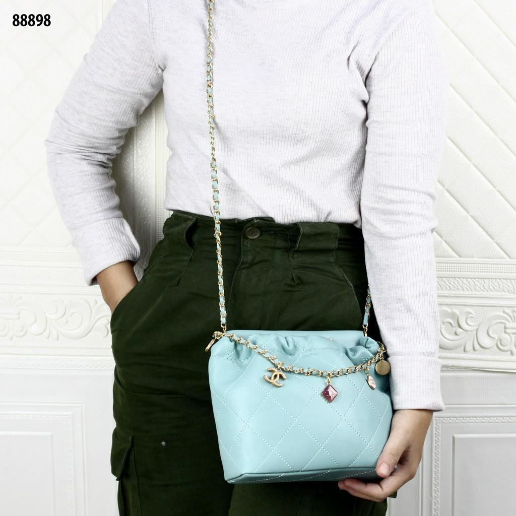 TAS CH SMALL BUCKET BAG 88898 (FREE BOX)