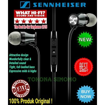 Sennheiser Momentum In-Ear Earphones (Samsung Galaxy/Android) Black