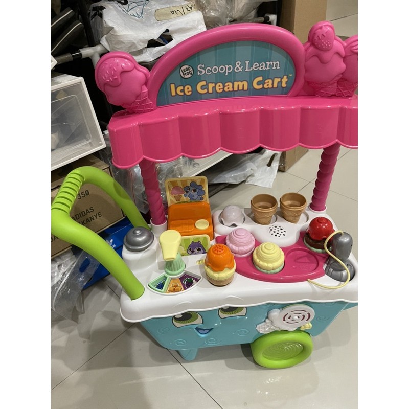 preloved leapfrog ice cream cart